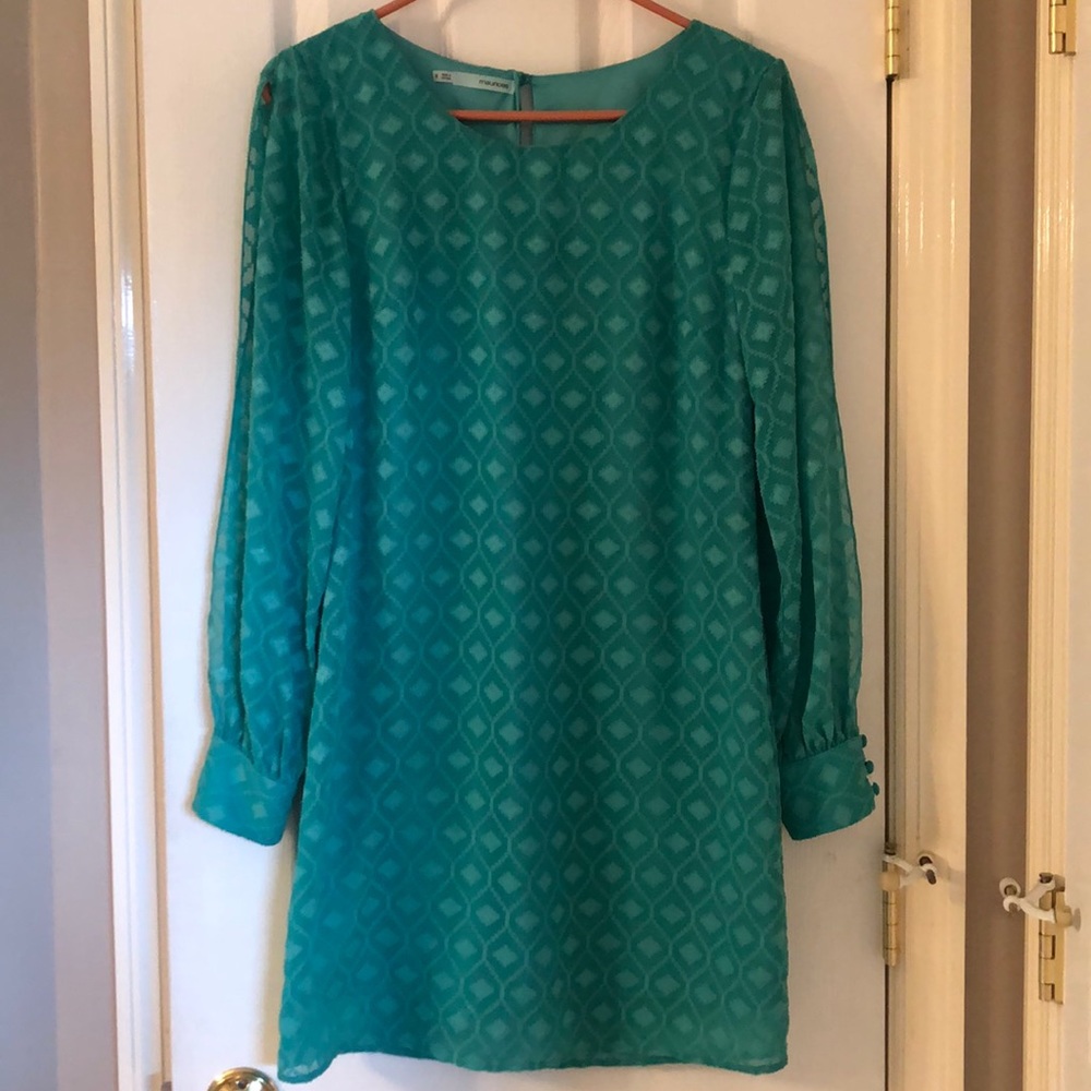 Maurices green dress size small